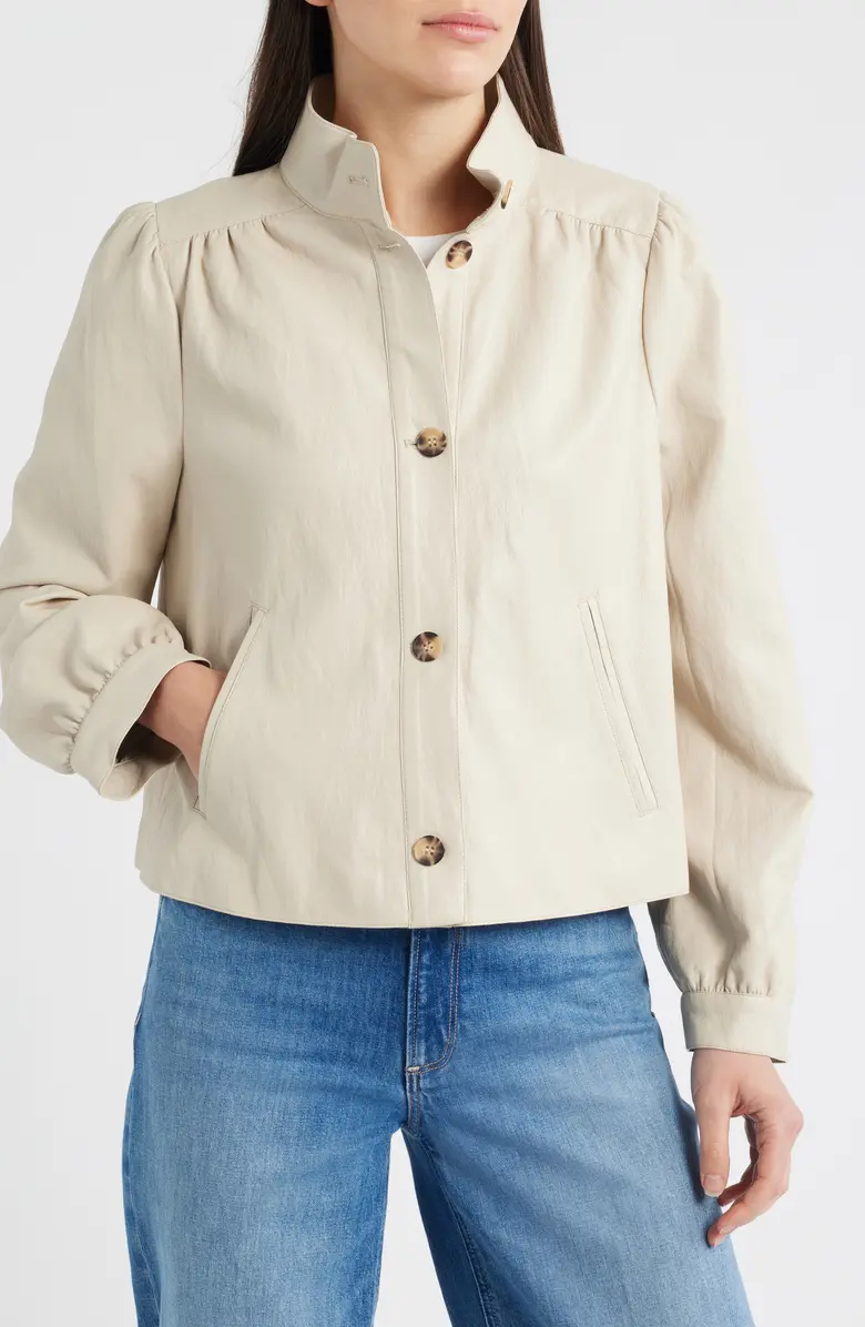 Stand-Collar Jacket