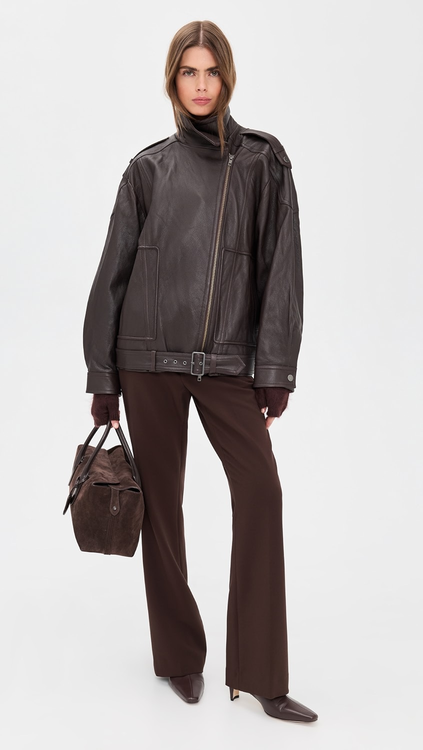 Wide-Leg Tailored Trouser