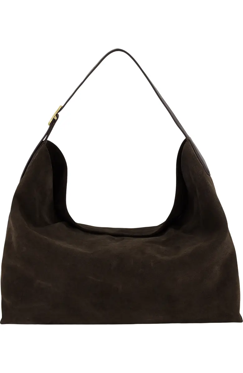 Chocolate Brown Suede Piece
